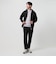 【WEB限定 WARDROBE SMART】ダブルニット ジップパーカー/セットアップ対応【抗菌・防臭】