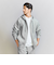【WEB限定 WARDROBE SMART】ダブルニット ジップパーカー/セットアップ対応【抗菌・防臭】