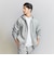 【WEB限定 WARDROBE SMART】ダブルニット ジップパーカー/セットアップ対応【抗菌・防臭】