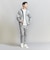【WEB限定 WARDROBE SMART】ダブルニット ジップパーカー/セットアップ対応【抗菌・防臭】