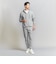 【WEB限定 WARDROBE SMART】ダブルニット ジップパーカー/セットアップ対応【抗菌・防臭】