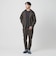 【WEB限定 WARDROBE SMART】ダブルニット ジップパーカー/セットアップ対応【抗菌・防臭】