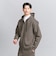 【WEB限定 WARDROBE SMART】ダブルニット ジップパーカー/セットアップ対応【抗菌・防臭】