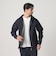 【WEB限定 WARDROBE SMART】ダブルニット ジップパーカー/セットアップ対応【抗菌・防臭】