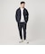 【WEB限定 WARDROBE SMART】ダブルニット ジップパーカー/セットアップ対応【抗菌・防臭】