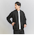 【WEB限定 WARDROBE SMART】ダブルニット ジップブルゾン/セットアップ対応【抗菌・防臭】