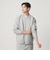 【WEB限定 WARDROBE SMART】ダブルニット ジップブルゾン/セットアップ対応【抗菌・防臭】