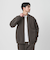 【WEB限定 WARDROBE SMART】ダブルニット ジップブルゾン/セットアップ対応【抗菌・防臭】