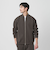 【WEB限定 WARDROBE SMART】ダブルニット ジップブルゾン/セットアップ対応【抗菌・防臭】