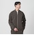 【WEB限定 WARDROBE SMART】ダブルニット ジップブルゾン/セットアップ対応【抗菌・防臭】