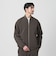【WEB限定 WARDROBE SMART】ダブルニット ジップブルゾン/セットアップ対応【抗菌・防臭】