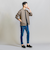 【WEB限定 WARDROBE SMART】ダブルニット ジップブルゾン/セットアップ対応【抗菌・防臭】