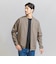 【WEB限定 WARDROBE SMART】ダブルニット ジップブルゾン/セットアップ対応【抗菌・防臭】