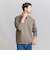 【WEB限定 WARDROBE SMART】ダブルニット ジップブルゾン/セットアップ対応【抗菌・防臭】
