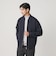 【WEB限定 WARDROBE SMART】ダブルニット ジップブルゾン/セットアップ対応【抗菌・防臭】