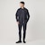 【WEB限定 WARDROBE SMART】ダブルニット ノープリーツ スラックス パンツ/セットアップ対応	【抗菌・防臭】