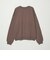 【WEB限定】クルーネック スウェット カーディガン