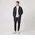 【WEB限定 WARDROBE SMART】ダブルニット イージーパンツ/セットアップ対応【抗菌・防臭】