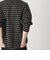 ウォッシュド ボーダー ロングスリーブ Tシャツ