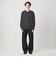 ウォッシュド ボーダー ロングスリーブ Tシャツ