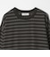 ウォッシュド ボーダー ロングスリーブ Tシャツ