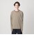 ウォッシュド ボーダー ロングスリーブ Tシャツ