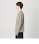 ウォッシュド ボーダー ロングスリーブ Tシャツ