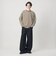 ウォッシュド ボーダー ロングスリーブ Tシャツ