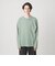 ウォッシュド ボーダー ロングスリーブ Tシャツ