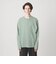 ウォッシュド ボーダー ロングスリーブ Tシャツ