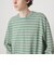 ウォッシュド ボーダー ロングスリーブ Tシャツ