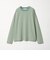 ウォッシュド ボーダー ロングスリーブ Tシャツ