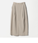 ポリエステルブレンド タックスカート