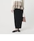 【WEB限定 Wardrobe DAILY MINIMAL】ミラノリブ ニットスカート ウォッシャブル