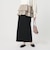 【WEB限定 Wardrobe DAILY MINIMAL】ミラノリブ ニットスカート ウォッシャブル