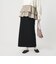 【WEB限定 Wardrobe DAILY MINIMAL】ミラノリブ ニットスカート ウォッシャブル