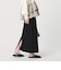 【WEB限定 Wardrobe DAILY MINIMAL】ミラノリブ ニットスカート ウォッシャブル