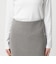 【WEB限定 Wardrobe DAILY MINIMAL】ミラノリブ ニットスカート ウォッシャブル