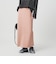 【WEB限定 Wardrobe DAILY MINIMAL】ミラノリブ ニットスカート ウォッシャブル
