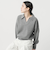 【WEB限定 Wardrobe DAILY MINIMAL】スキッパーニットプルオーバー ウォッシャブル