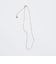 ＜by Preek＞ドットライン チェーン ネックレス