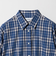 コットン チェック オーバーサイズ シャツ