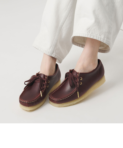 Clarks Originals＞レザー ワラビーブーツ ブラウン｜ビューティー