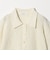 ノットヤーンニット ハーフスリーブ シャツ カーディガン ウォッシャブル