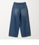【WEB限定】タックワイド デニムパンツ