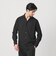 【WEB限定 WARDROBE SMART】リネンライク ワイドカラー スキッパー シャツ