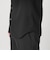【WEB限定 WARDROBE SMART】リネンライク ワイドカラー スキッパー シャツ