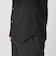 【WEB限定 WARDROBE SMART】リネンライク ワイドカラー スキッパー シャツ
