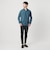 【WEB限定 WARDROBE SMART】リネンライク ワイドカラー スキッパー シャツ