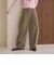タックカーブパンツ ウォッシャブル 接触冷感